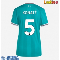Liverpool Ibrahima Konate #5 Replica Third Shirt Ladies 2025-26 Short Sleeve